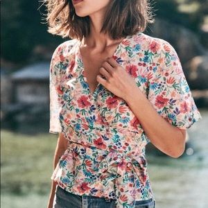 Sezane Shannon Blouse, 38